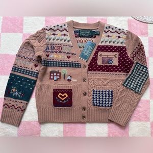 POLO Ralph Lauren girls wool blend cardigan size medium (8-10)